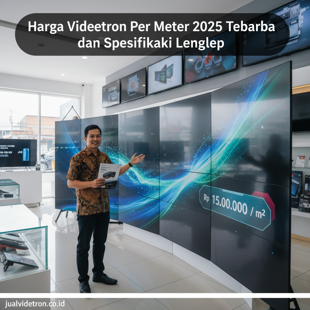Harga Videotron Per Meter 2025 Terbaru dan Spesifikasi Lengkap