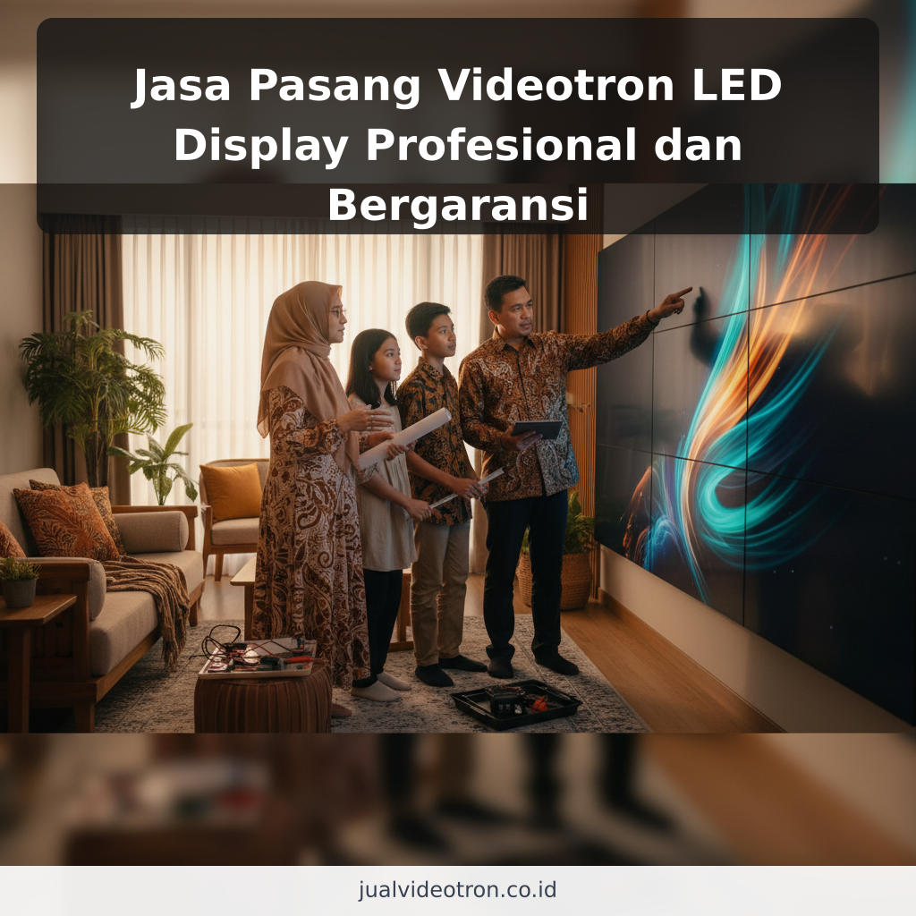 Jasa Pasang Videotron LED Display Profesional dan Bergaransi - ilustrasi