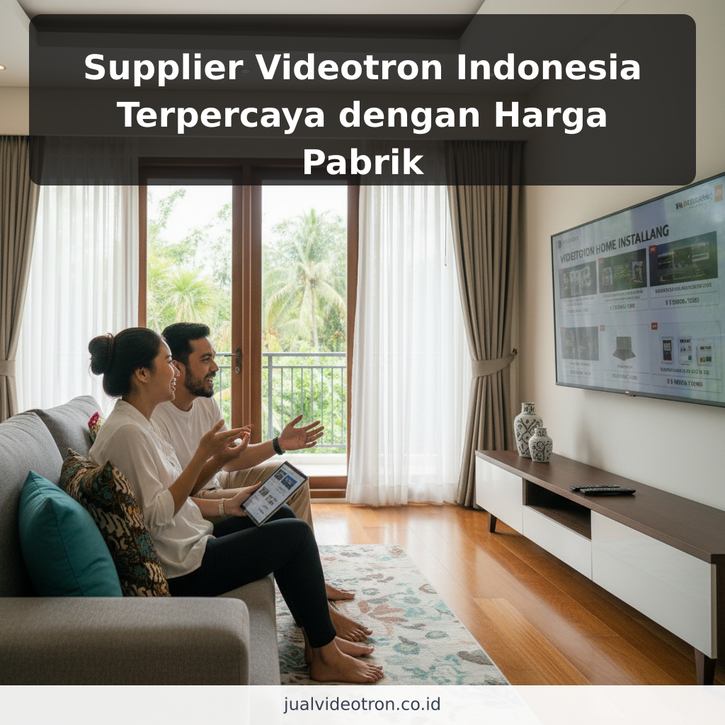 Supplier Videotron Indonesia Terpercaya dengan Harga Pabrik