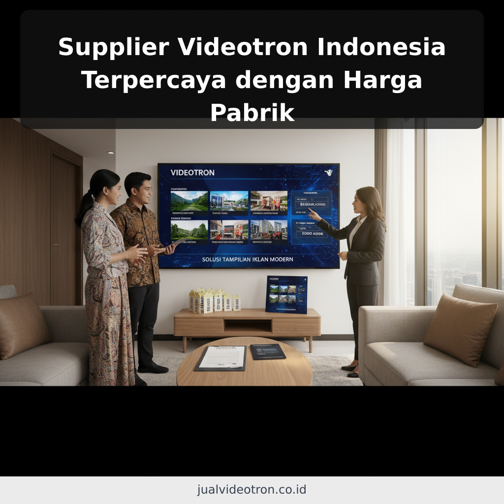 Supplier Videotron Indonesia Terpercaya dengan Harga Pabrik - ilustrasi