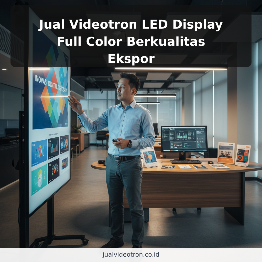 Jual Videotron LED Display Full Color Berkualitas Ekspor