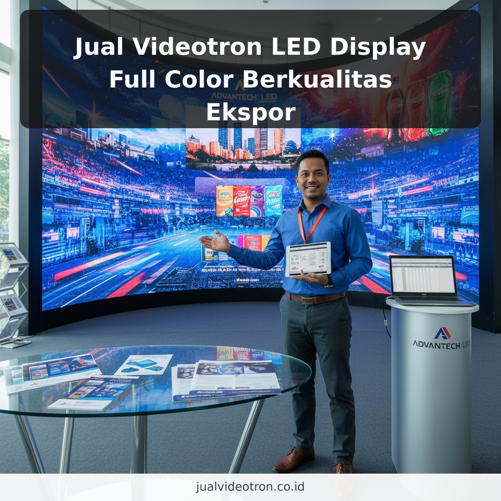 Jual Videotron LED Display Full Color Berkualitas Ekspor - ilustrasi