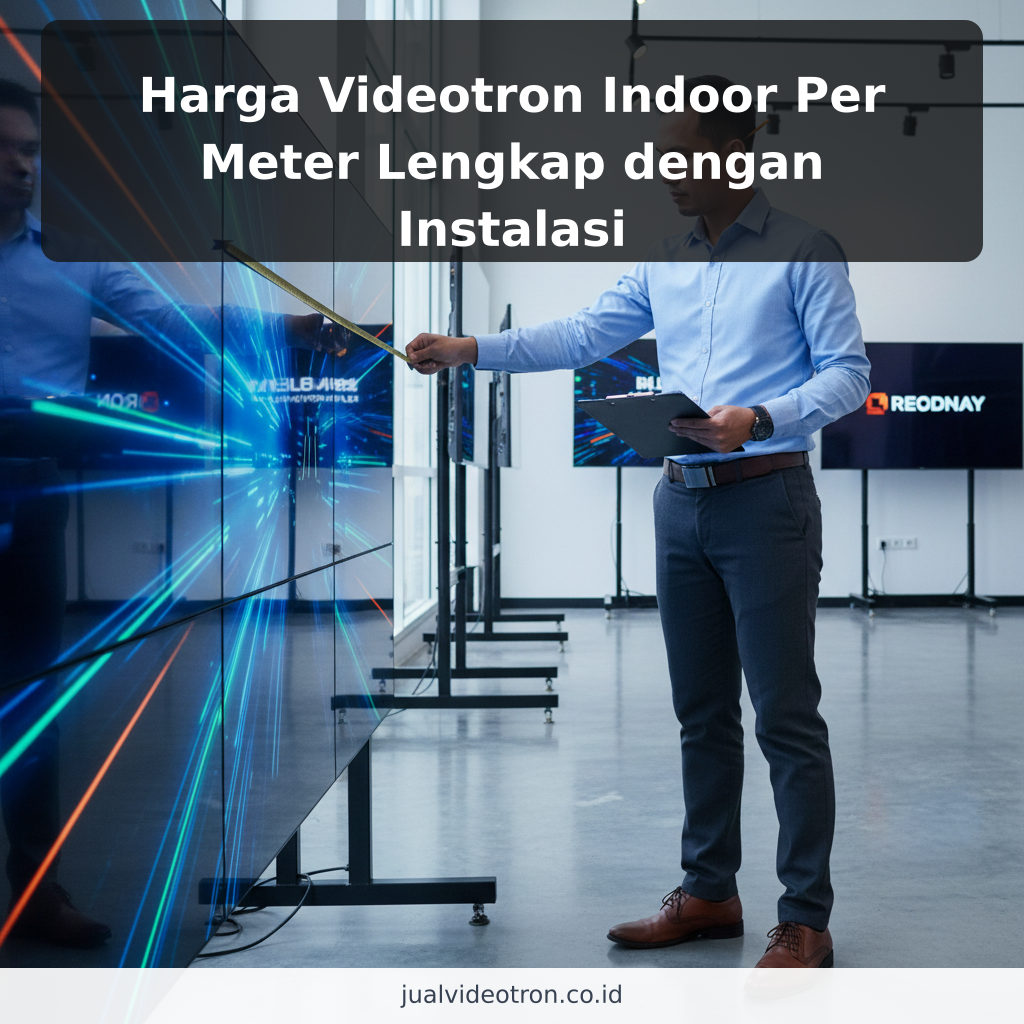 Harga Videotron Indoor Per Meter Lengkap dengan Instalasi - ilustrasi