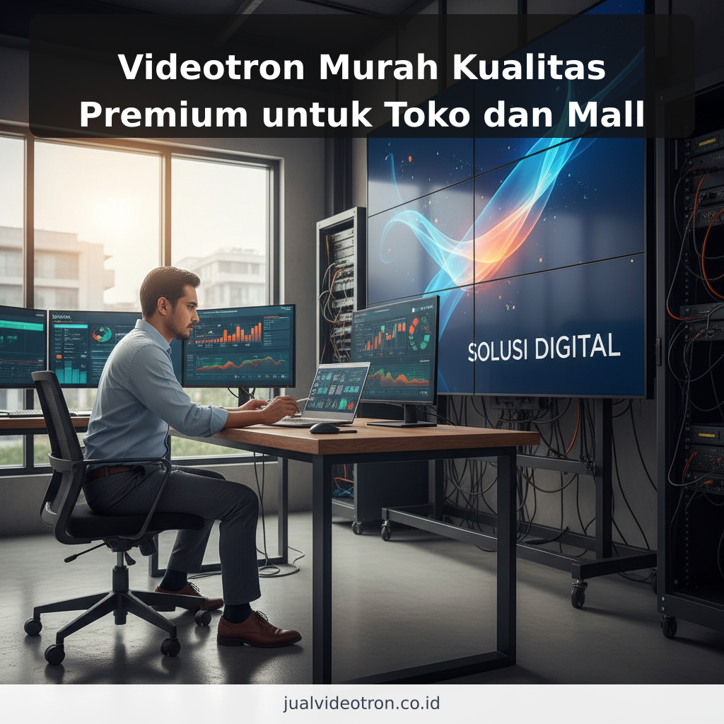 Videotron Murah Kualitas Premium untuk Toko dan Mall