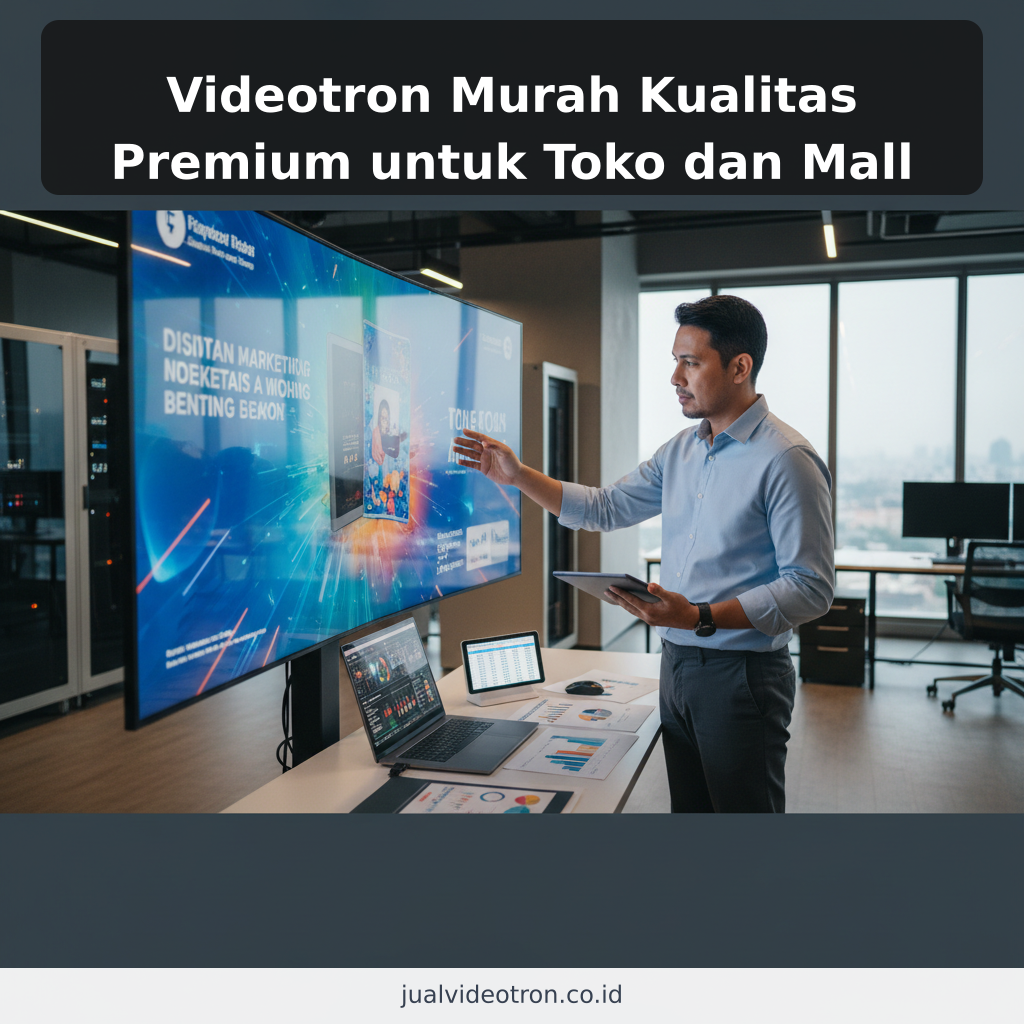 Videotron Murah Kualitas Premium untuk Toko dan Mall - ilustrasi