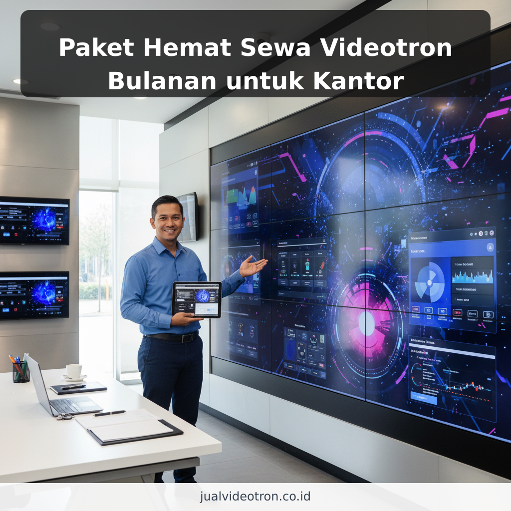 Paket Hemat Sewa Videotron Bulanan untuk Kantor