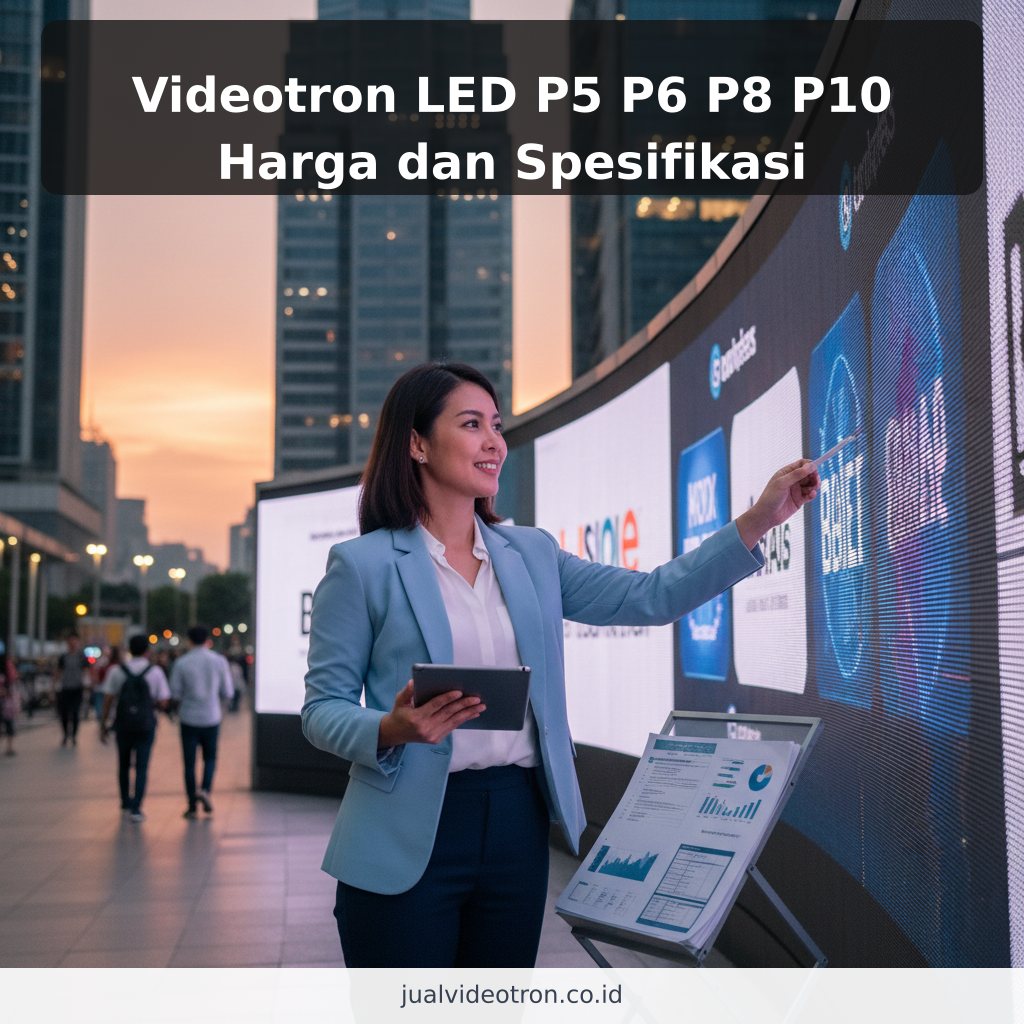 Videotron LED P5 P6 P8 P10 Harga dan Spesifikasi