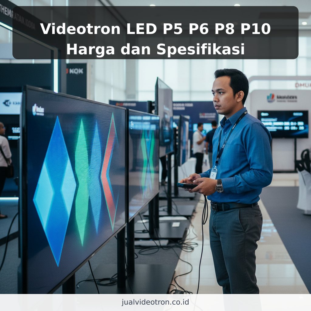 Videotron LED P5 P6 P8 P10 Harga dan Spesifikasi - ilustrasi