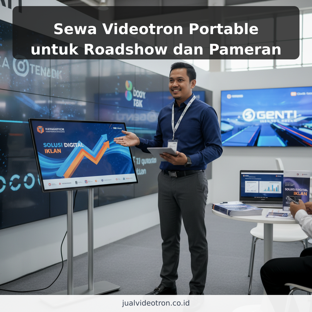 Sewa Videotron Portable untuk Roadshow dan Pameran