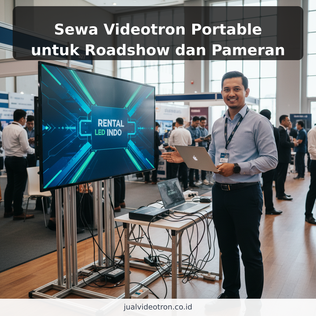 Sewa Videotron Portable untuk Roadshow dan Pameran