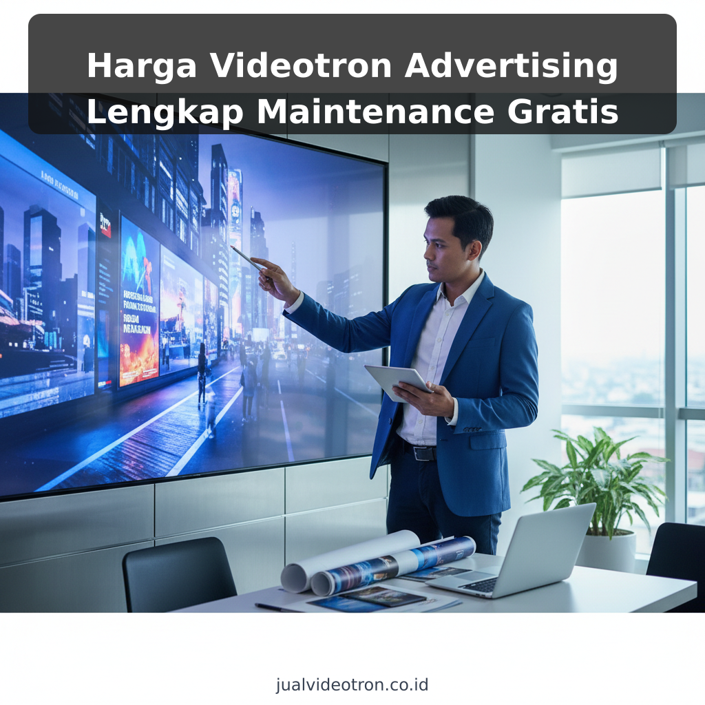 Harga Videotron Advertising Lengkap Maintenance Gratis