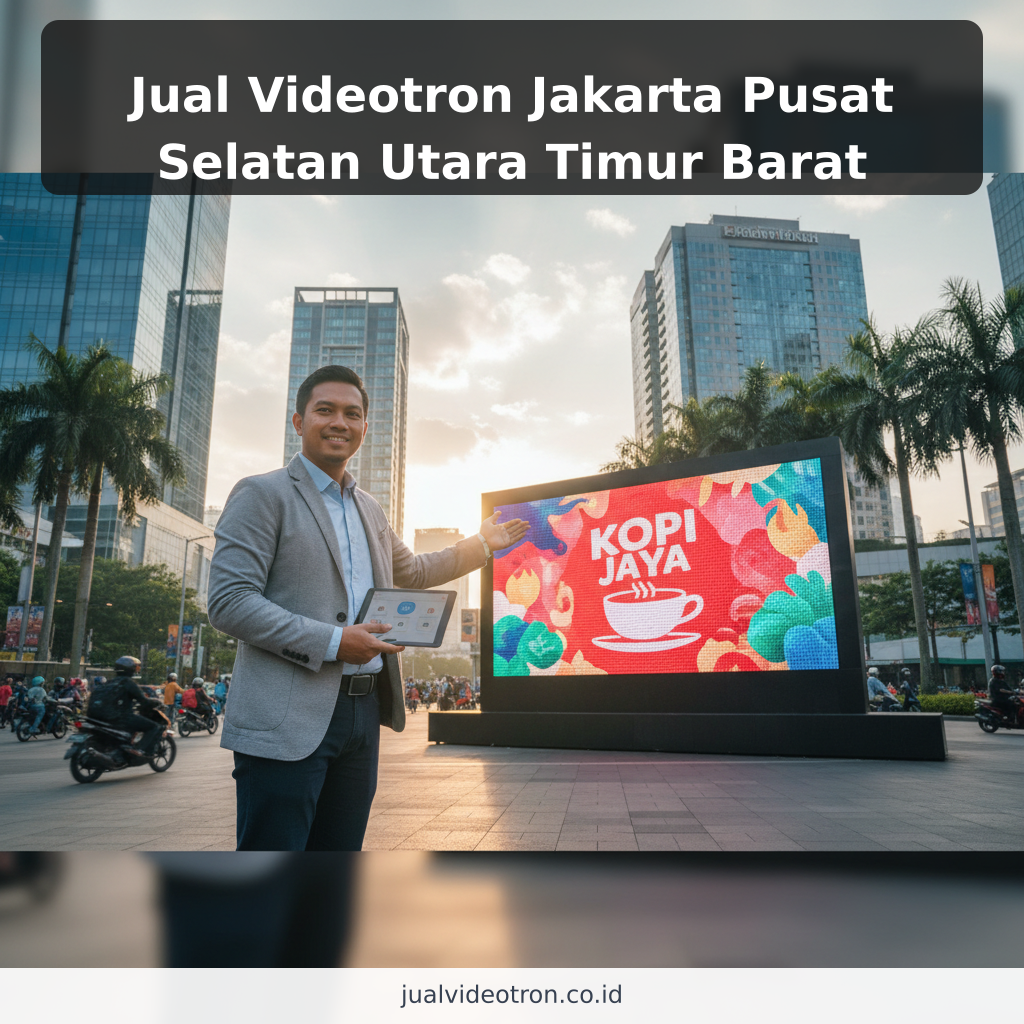 Jual Videotron Jakarta Pusat Selatan Utara Timur Barat