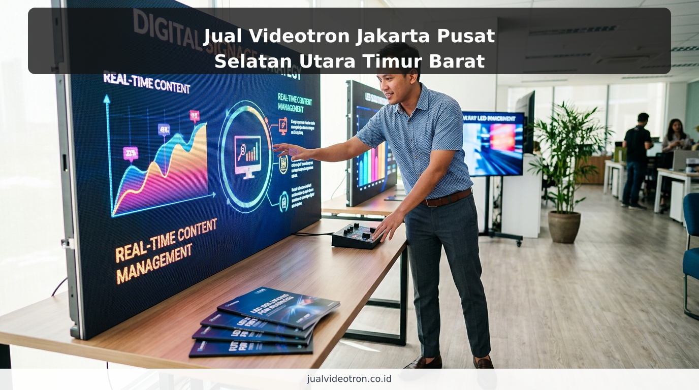 Jual Videotron Jakarta Pusat Selatan Utara Timur Barat - ilustrasi