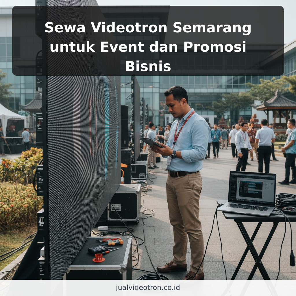 Sewa Videotron Semarang untuk Event dan Promosi Bisnis