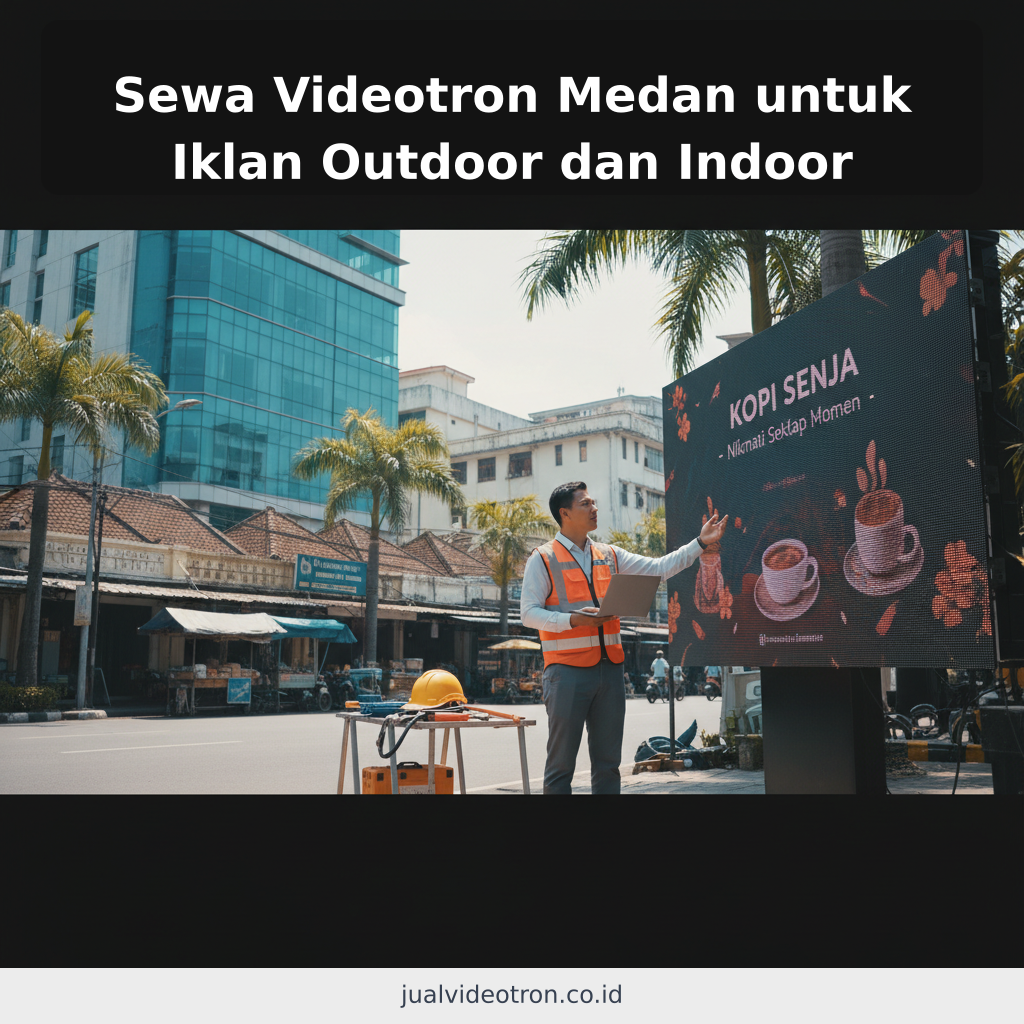 Sewa Videotron Medan untuk Iklan Outdoor dan Indoor