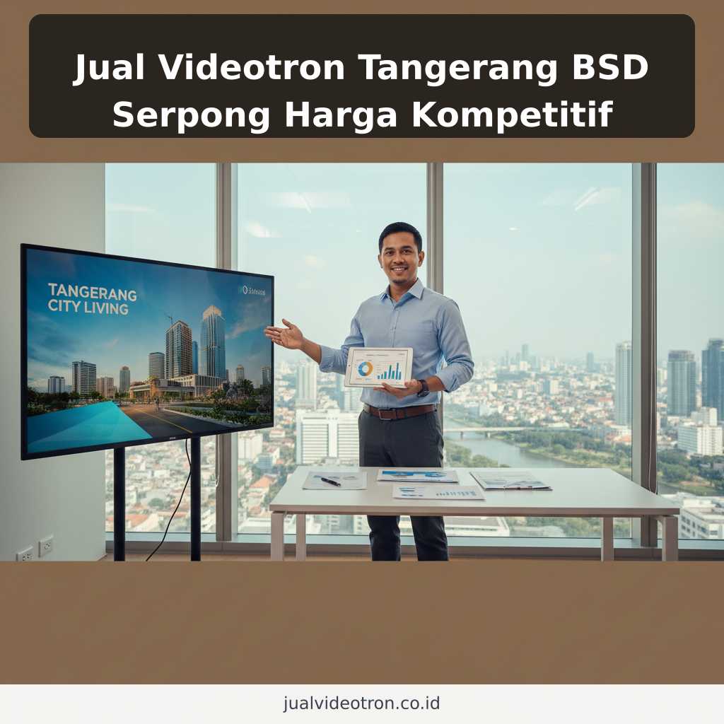 Jual Videotron Tangerang BSD Serpong Harga Kompetitif - ilustrasi