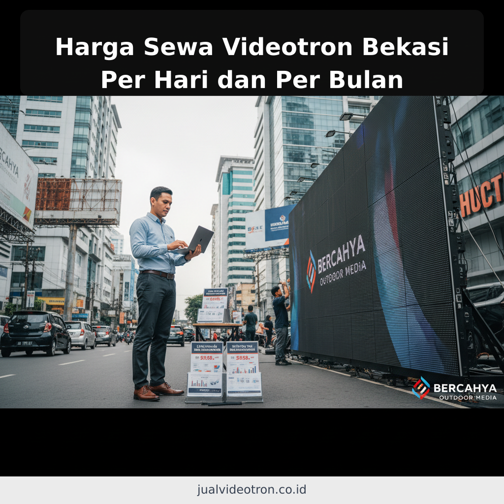 Harga Sewa Videotron Bekasi Per Hari dan Per Bulan