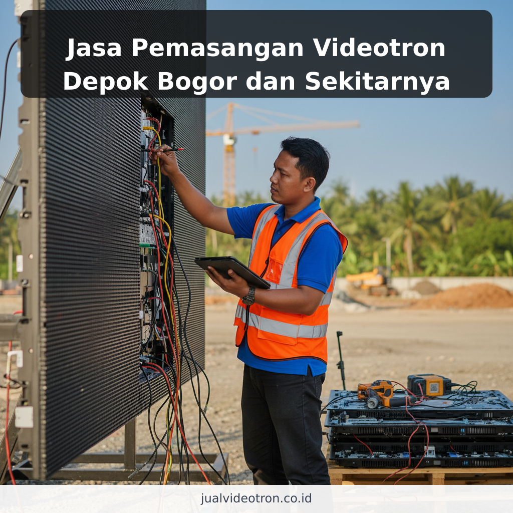 Jasa Pemasangan Videotron Depok Bogor dan Sekitarnya - ilustrasi