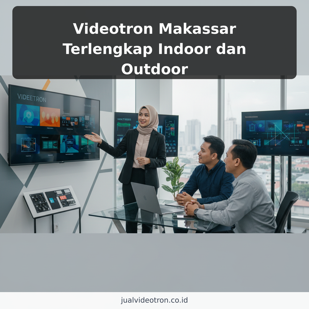 Videotron Makassar Terlengkap Indoor dan Outdoor