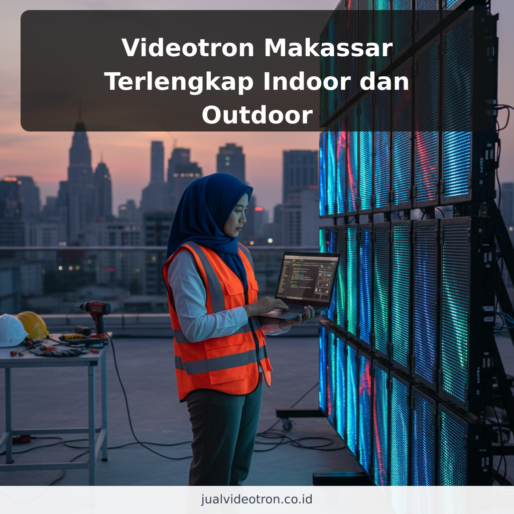 Videotron Makassar Terlengkap Indoor dan Outdoor - ilustrasi