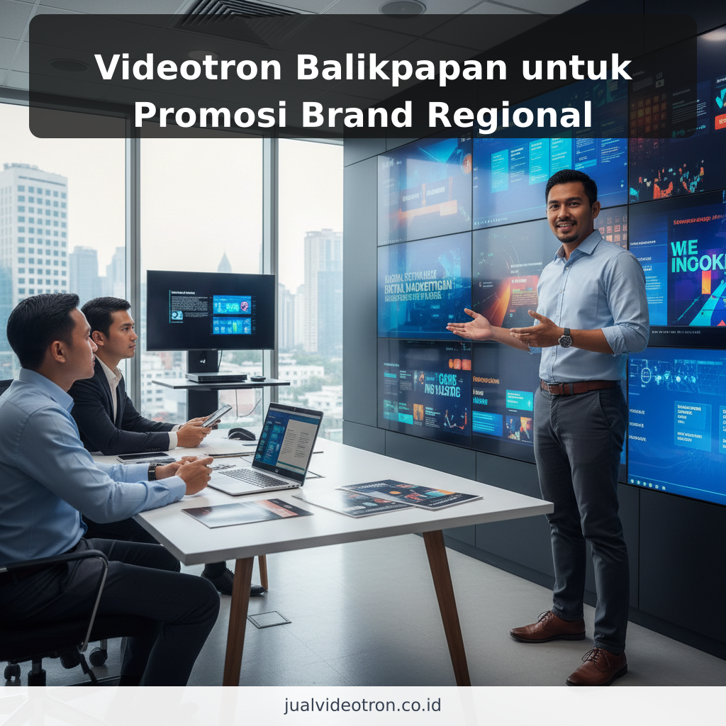 Videotron Balikpapan untuk Promosi Brand Regional