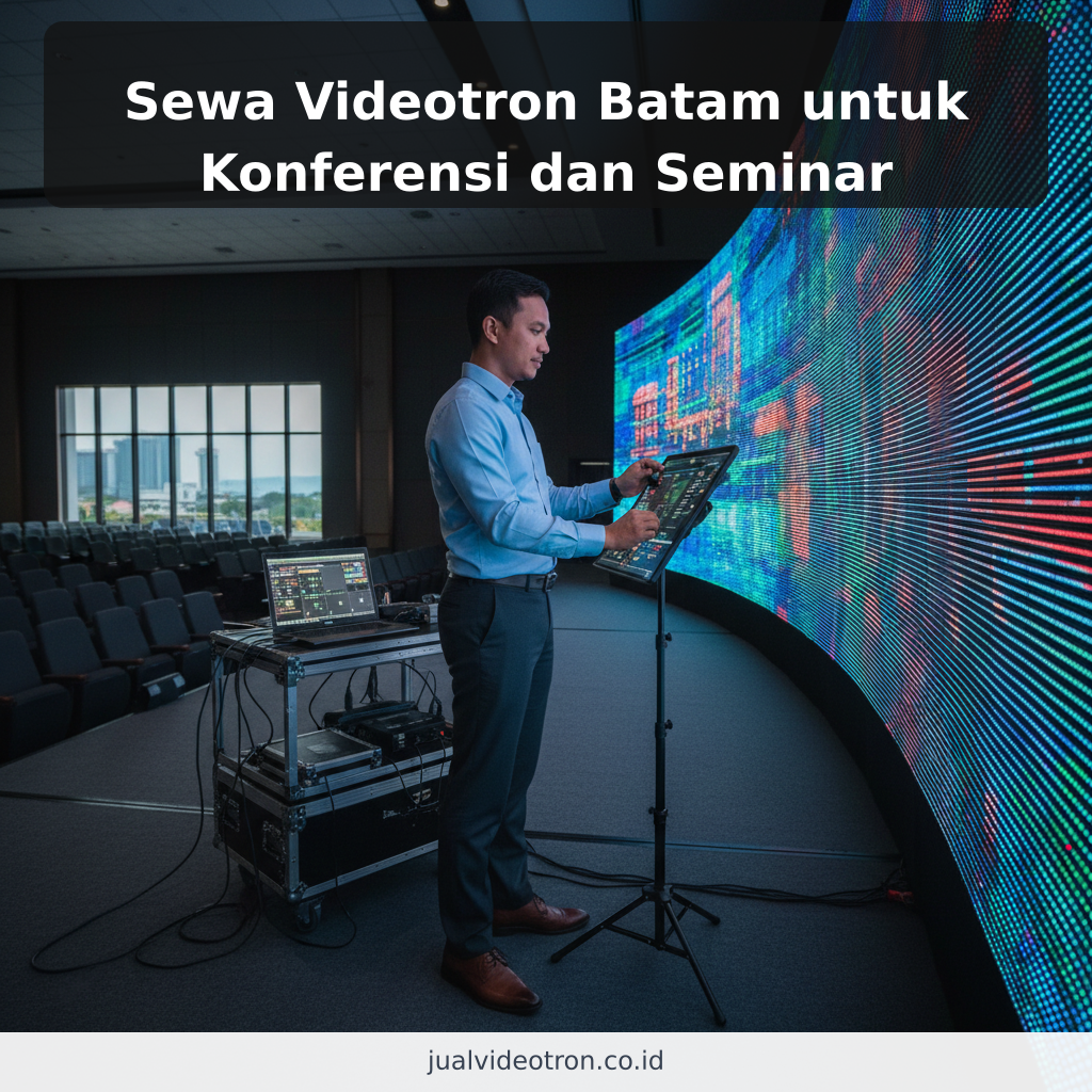 Sewa Videotron Batam untuk Konferensi dan Seminar - ilustrasi