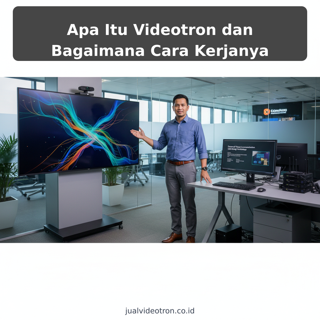 Apa Itu Videotron dan Bagaimana Cara Kerjanya - ilustrasi