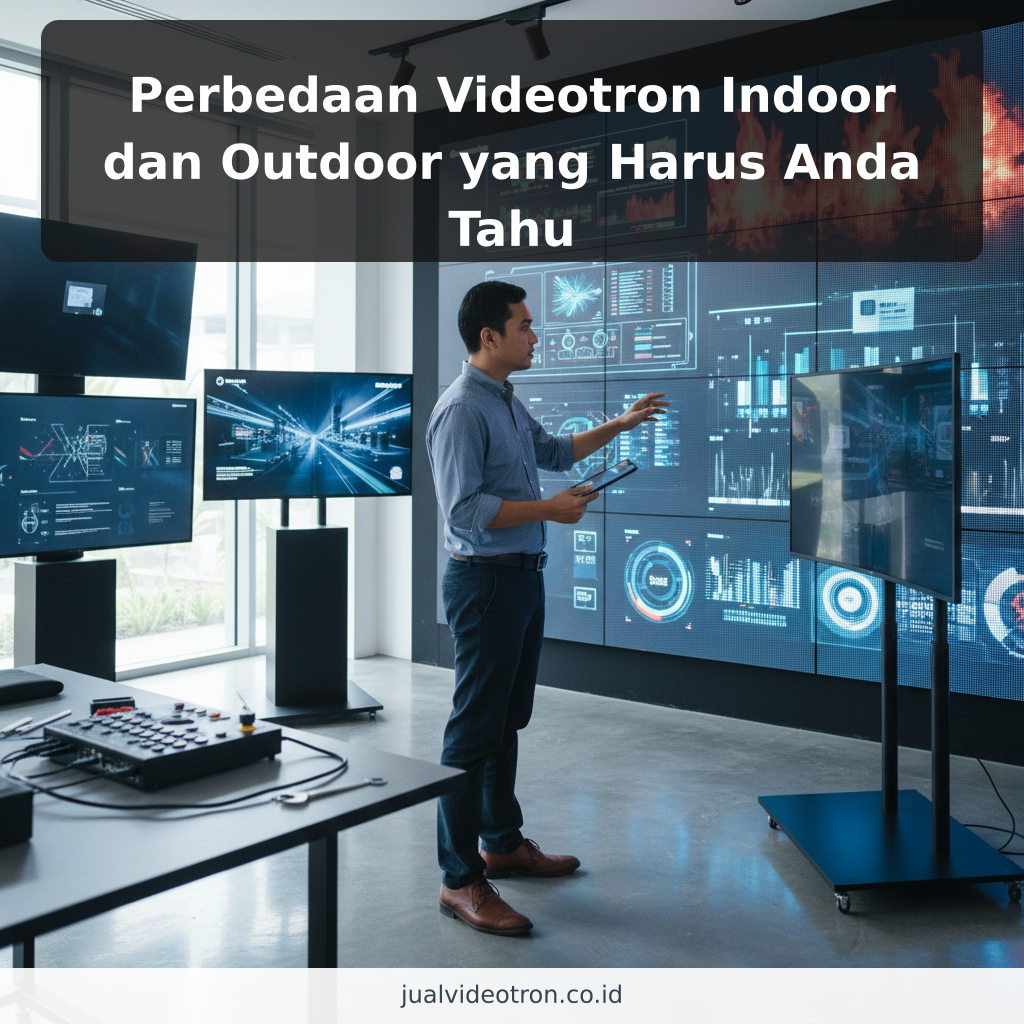Perbedaan Videotron Indoor dan Outdoor yang Harus Anda Tahu