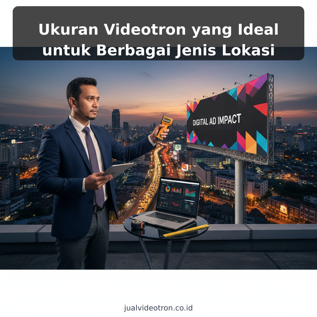 Ukuran Videotron yang Ideal untuk Berbagai Jenis Lokasi