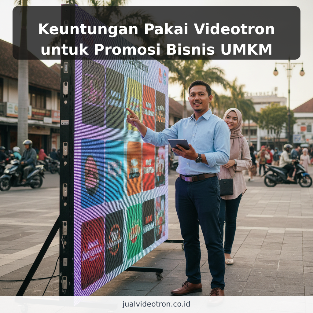 Keuntungan Pakai Videotron untuk Promosi Bisnis UMKM