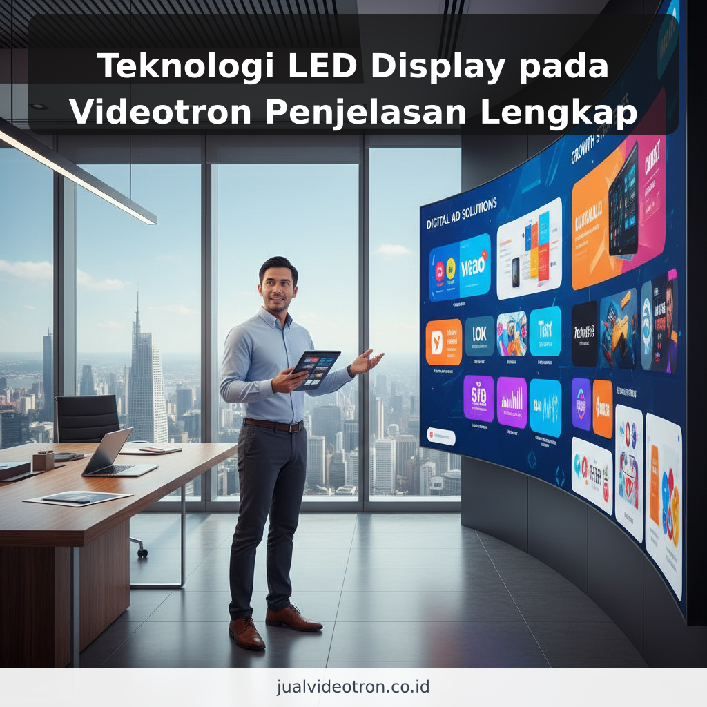 Teknologi LED Display pada Videotron Penjelasan Lengkap