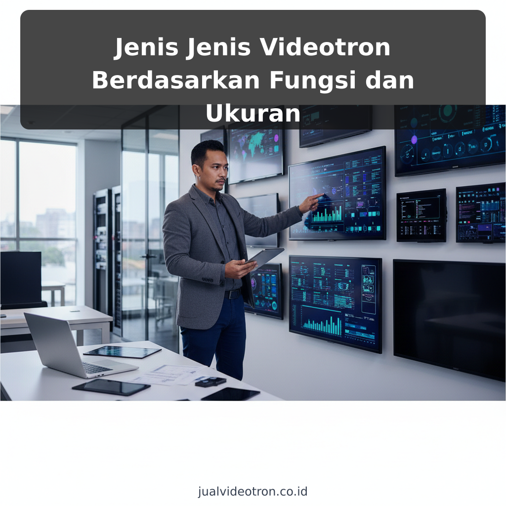 Jenis Jenis Videotron Berdasarkan Fungsi dan Ukuran