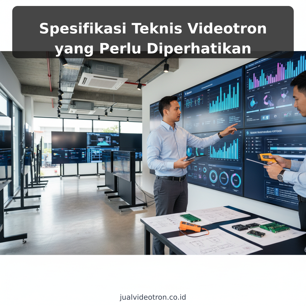 Spesifikasi Teknis Videotron yang Perlu Diperhatikan