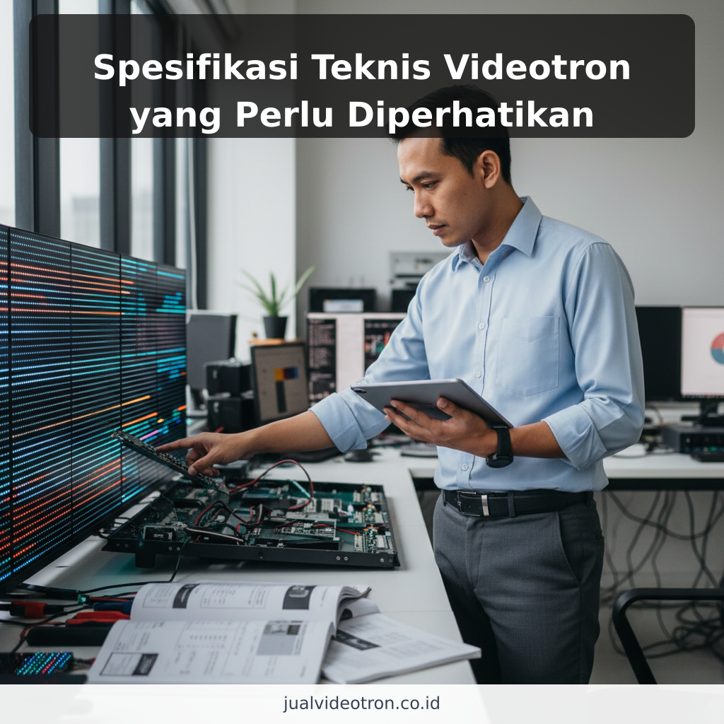 Spesifikasi Teknis Videotron yang Perlu Diperhatikan - ilustrasi