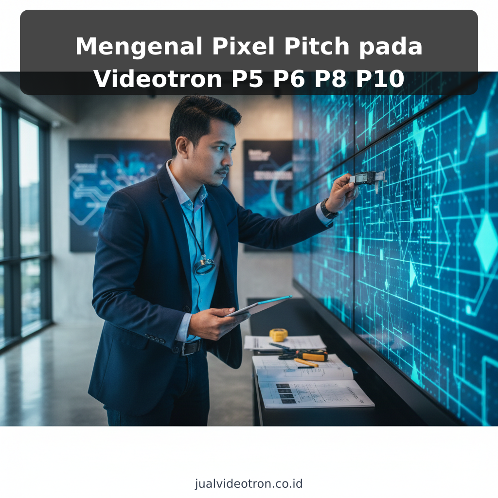 Mengenal Pixel Pitch pada Videotron P5 P6 P8 P10