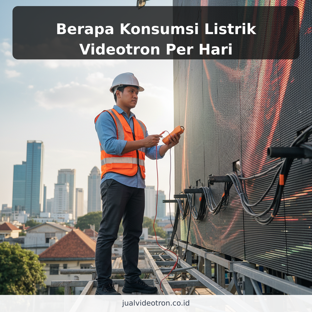 Berapa Konsumsi Listrik Videotron Per Hari