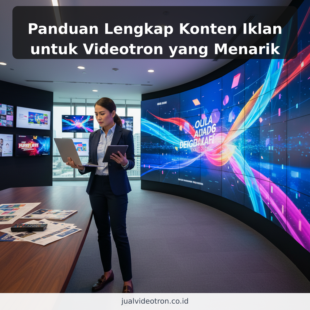 Panduan Lengkap Konten Iklan untuk Videotron yang Menarik