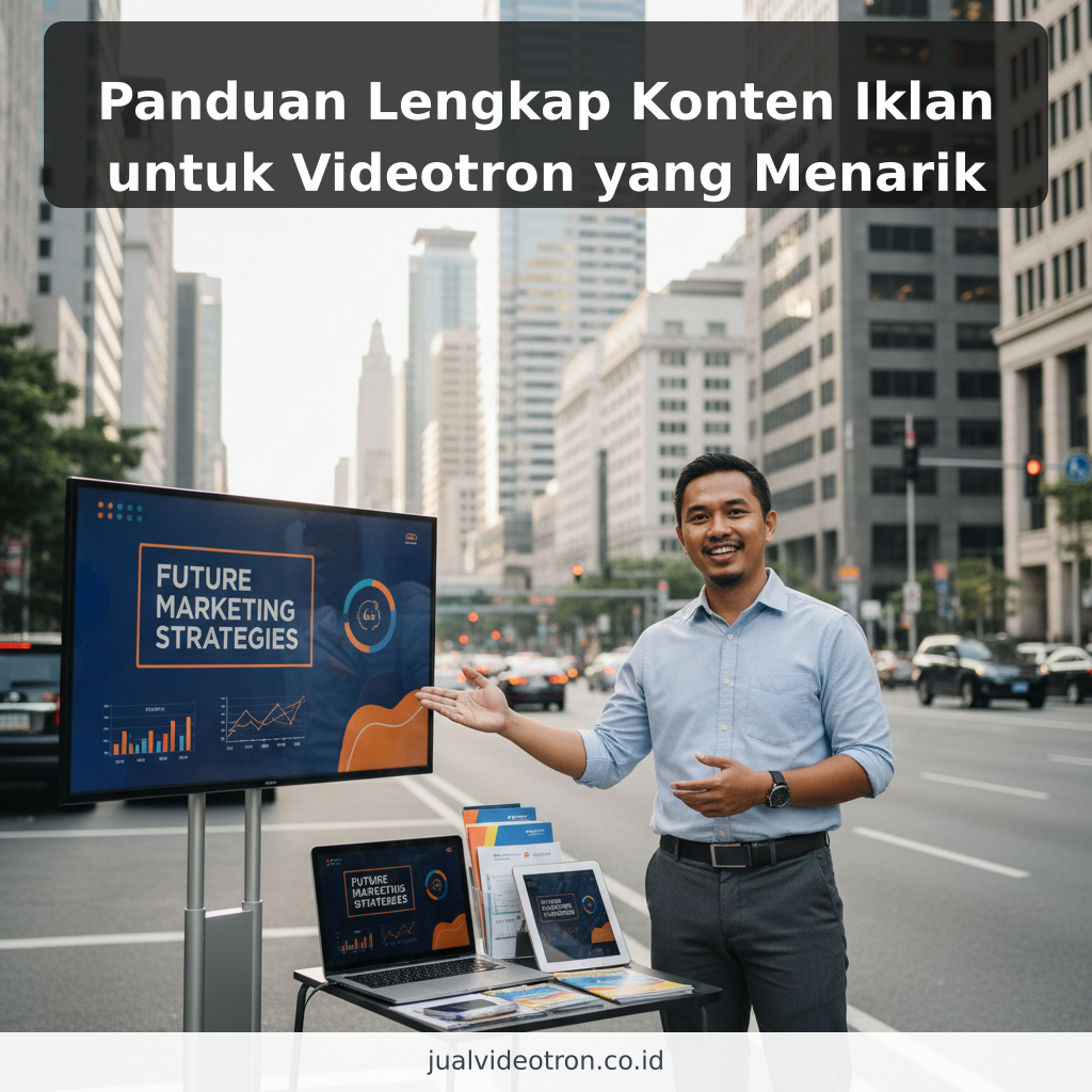 Panduan Lengkap Konten Iklan untuk Videotron yang Menarik - ilustrasi