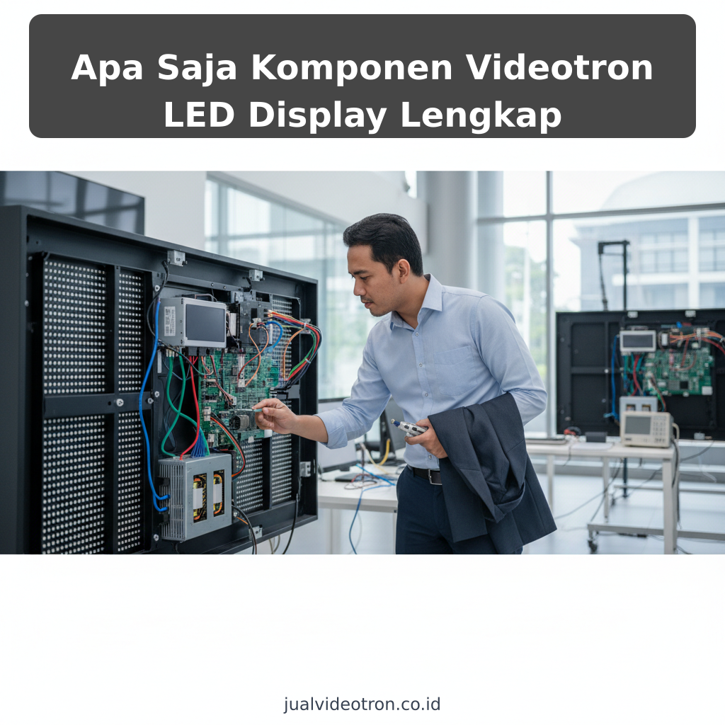 Apa Saja Komponen Videotron LED Display Lengkap