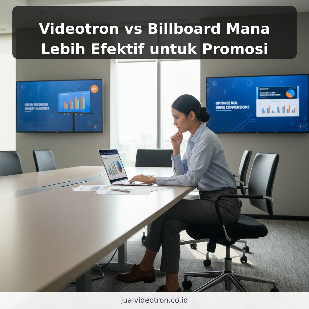 Videotron vs Billboard Mana Lebih Efektif untuk Promosi ilustrasi