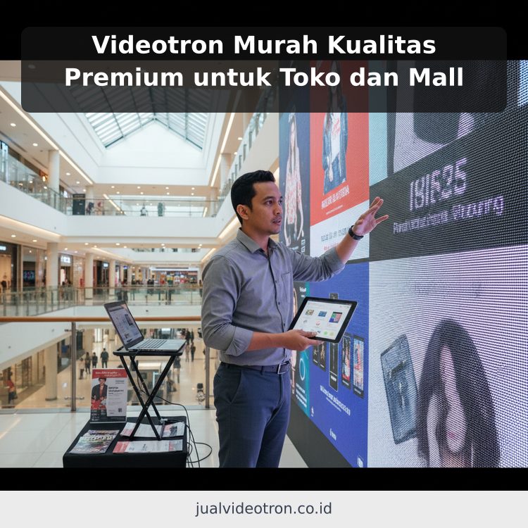 Videotron Murah Kualitas Premium untuk Toko dan Mall