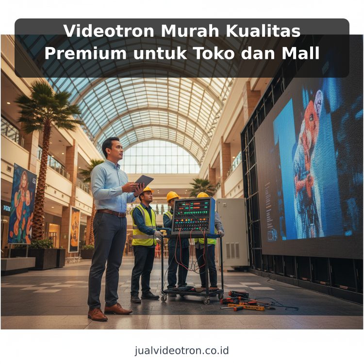 Videotron Murah Kualitas Premium untuk Toko dan Mall ilustrasi