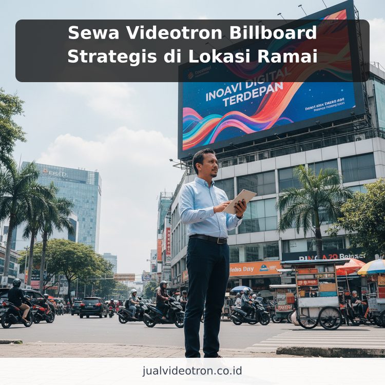 Sewa Videotron Billboard Strategis di Lokasi Ramai ilustrasi