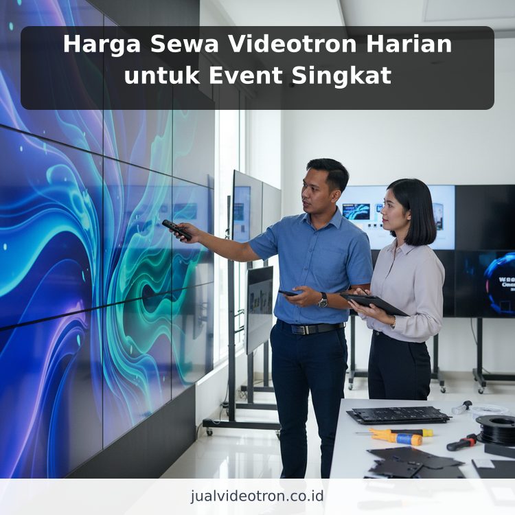 Harga Sewa Videotron Harian untuk Event Singkat
