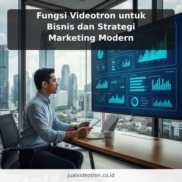 Fungsi Videotron untuk Bisnis dan Strategi Marketing Modern ilustrasi