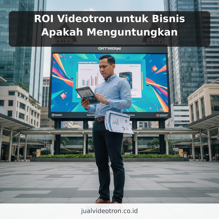 ROI Videotron untuk Bisnis Apakah Menguntungkan ilustrasi