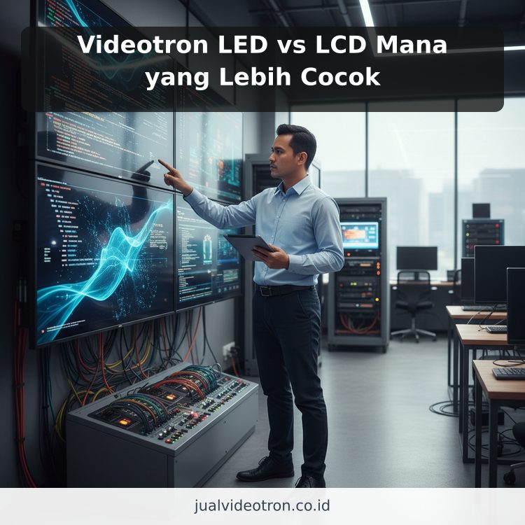 Videotron LED vs LCD Mana yang Lebih Cocok
