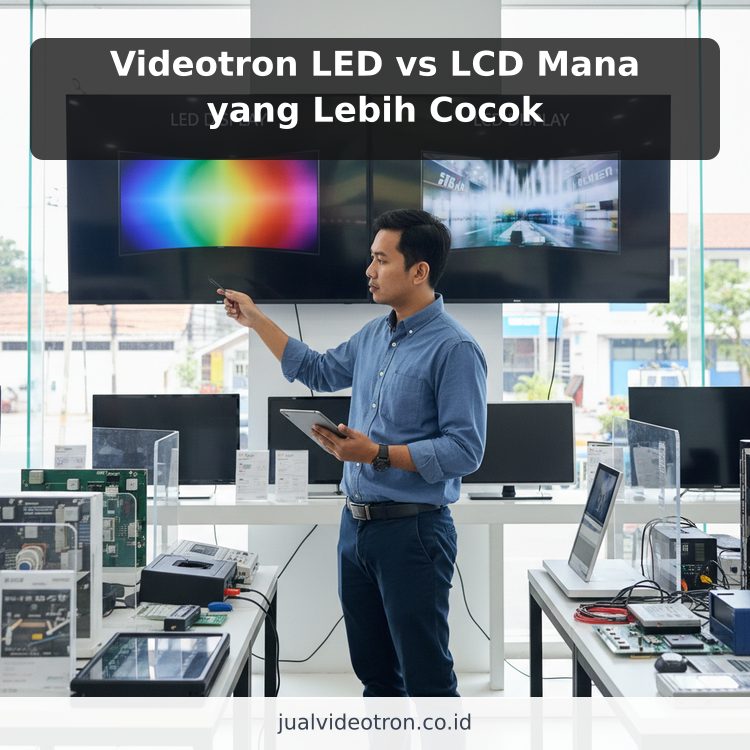 Videotron LED vs LCD Mana yang Lebih Cocok ilustrasi