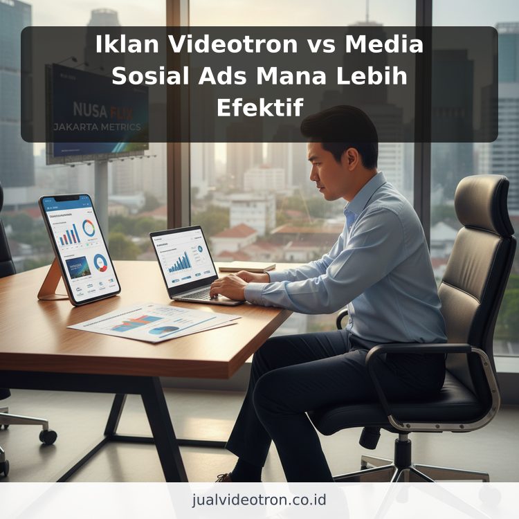 Iklan Videotron vs Media Sosial Ads Mana Lebih Efektif ilustrasi