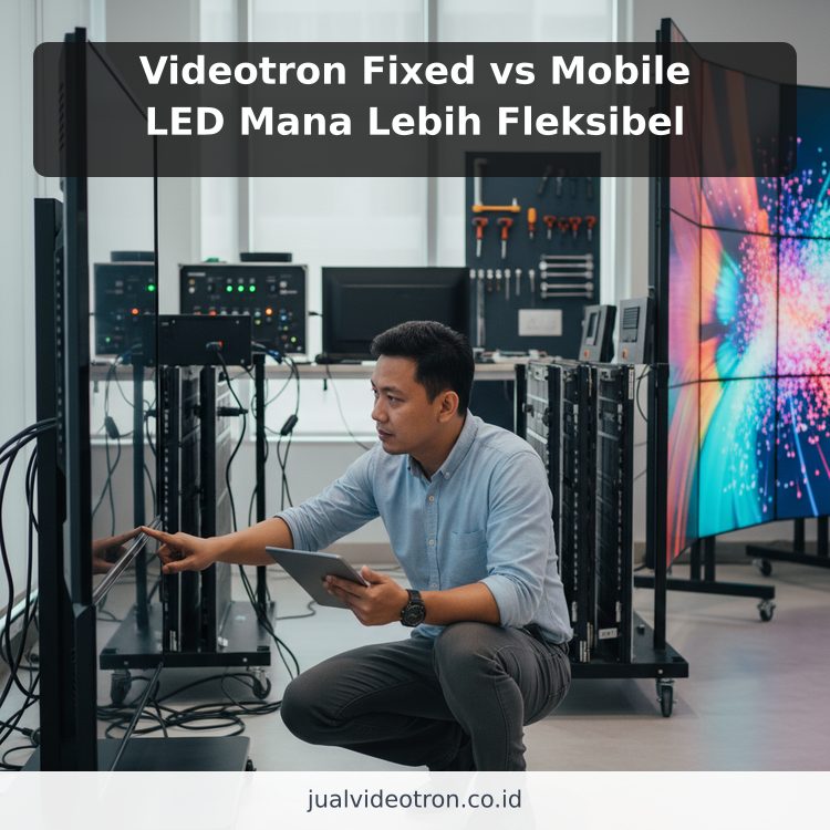 Videotron Fixed vs Mobile LED Mana Lebih Fleksibel ilustrasi